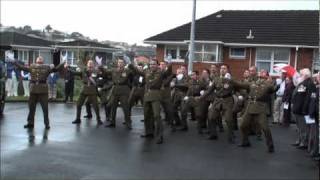 Haka Funeral Farewell for NZ Long Tan Veteran Morrie Stanley  Vietnam War [upl. by Eirotal]