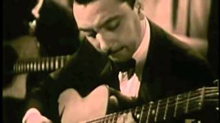 Django Reinhardt CLIP performing live 1945 [upl. by Malynda558]