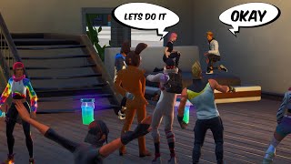 Fortnite Roleplay  HUGE HIGHSCHOOL SPRING BREAK HOUSE PARTY I Finally Lost My [upl. by Kuo988]