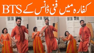 Drama Kaffara Funny Dance Behind the Shooting scene  Drama Kaffara Episode 84 85 86 87 [upl. by Rumpf549]