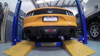 Mustang GT Steeda H Pipe Resonator Delete [upl. by Analaj]