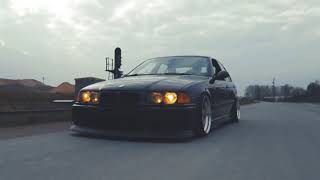 BMW e36 325i Stance on bags [upl. by Merrell862]