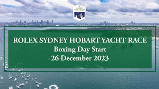 2023 Rolex Sydney Hobart Yacht Race  Start  Live broadcast [upl. by Yoc]