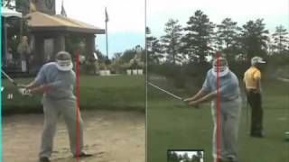 David Toms Bunker vs Pitch Technique [upl. by Enelyt]