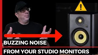 Buzzing Noise Coming From Your Studio Monitors [upl. by Troy741]