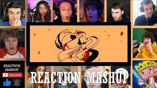 Reaction Mashup  Dream SMP Members React to SADist quotHog Huntquot Animation [upl. by Notlew784]