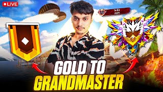 🔴Live Dominating Top 1 Grandmaster V Badge Lobby🗿😤Serious Grandmaster Pushing😡Garena Free Fire [upl. by Bruce]