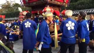 2014 奈良 法隆寺 斑鳩の里 秋祭り 斑鳩神社 ⑦ [upl. by Leontine]