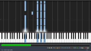 Synthesia  Final Fantasy XIII2  Noels Theme  Piano Solo  TUTORIAL [upl. by Poppy]