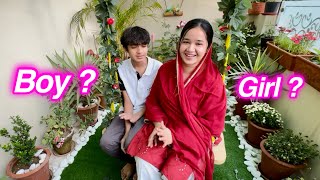 Baby gender reveal  boy ya girl  Eid gift  Sitara Yaseen vlog [upl. by Gnol]