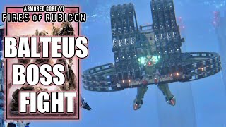 Armored Core 6 – Balteus Boss Fight [upl. by Ona]