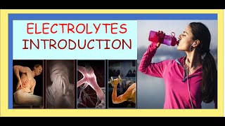 Lecture 32 Electrolytes  Introduction [upl. by Dedie]