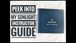 Peek Into My Sonlight Instructor Guide  Sonlight Level 100 [upl. by Gee]