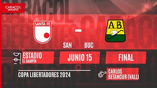 🔴 EN VIVO  Santa Fe vs Bucaramanga  Final liga Colombiana por el Fenómeno del Fútbol [upl. by Ozmo105]