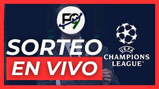 SORTEO CHAMPIONS LEAGUE EN VIVO  OCTAVOS DE FINAL EN DIRECTO 🔴🏆🔥 [upl. by Adnilec]