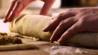 Homemade Cinnamon Rolls Recipe  Laura Vitale  Laura in the Kitchen Episode 300 [upl. by Enymsaj]