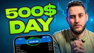 Secret Way To Make 500 per a Day by Trading FOREX [upl. by Novoj]