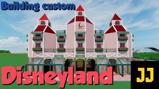 Themepark Tycoon 2  Building custom Disneyland  no gamepass  1 [upl. by Thora314]