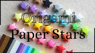 Origami Paper StarsOrigami Star TutorialEasyBeautifulDIY Paper StarOrigami Magic 5Pointed Star [upl. by Airel]