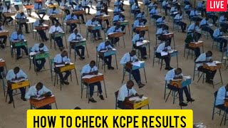 HOW TO CHECK KCPE ampKCPEA EXAM RESULTS TODAY RELEASE BY EZEKIEL MACHOGUEXAMS RELEASE OUT TODAY [upl. by Stedt]