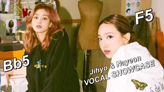 TWICE I CANT STOP ME  Jihyo amp Nayeon vocal showcase [upl. by Urbana170]