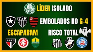 BRASILEIRÃO  PALMEIRAS é líder ISOLADO  BAHIA no Z4  ATLÉTICO atropela FLAMENGO [upl. by Atidnan]