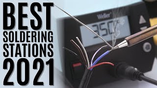 Top 10 Best Soldering Stations of 2021  Soldering Iron Station Kit  Hot Air Gun Rework Station [upl. by Eninotna526]