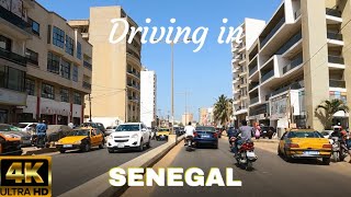 Virtual Driving Tour around Senegal【4K】 [upl. by Noah]