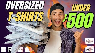 Best Oversized TShirts for MenOversized TShirt Haul Men2024 [upl. by Laram405]