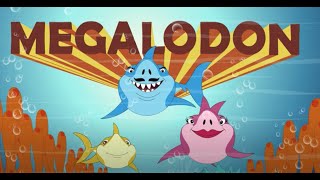 Megalodon song by Ray Rays World with Howdytoons [upl. by Yornek183]