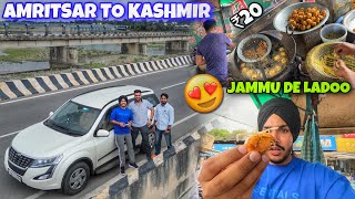 Kashmir De Safar Te Nikal Gye 😍 JAMMU Da Famous Street Food Laddu [upl. by Nytsirt]