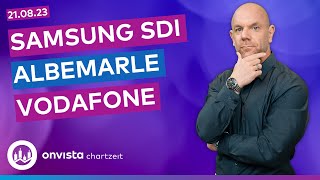 Samsung SDI  Vodafone  Mit Albemarle auf Lithium setzen [upl. by Haissi]