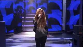 Demi Lovato  Give Your Heart A Break Live on American Idol [upl. by Winona]