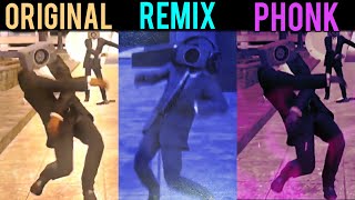 Speakerman Dancing Original vs Phonk vs Remix Version part 1 [upl. by Namwob]