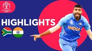 Rohit Hundred Seals Win  South Africa vs India  Match Highlights  ICC Cricket World Cup 2019 [upl. by Lusty]