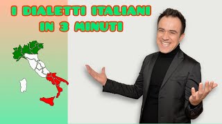 I DIALETTI ITALIANi in 3 minuti [upl. by Llewkcor419]