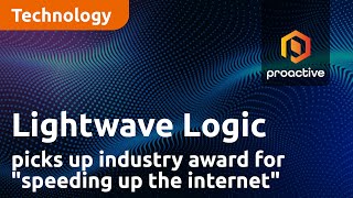 Lightwave Logic picks up industry award for its work in quotspeeding up the internetquot [upl. by Ahsinet156]