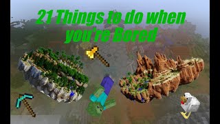 21 Things to do when youre bored in Hypixel Skyblock [upl. by Yedorb]