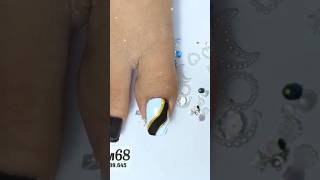 Sparkling Diamond and Feather Nail Art asmr diamond [upl. by Eremehc]