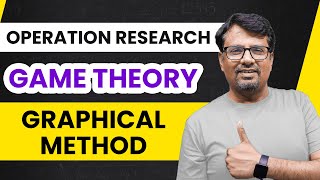 Game Theory  Graphical Method Game Theory  Operation Research [upl. by Asiruam]