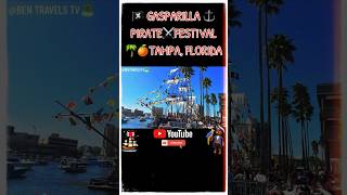 Gasparilla Pirate Festival 2024 in Tampa Florida  Pirate Invasion amp Parade Vlog 🏴‍☠️🌴⚓️ [upl. by Anzovin721]