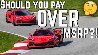 SHOULD you pay OVER MSRP for a C8 Corvette [upl. by Asyar]