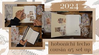 2024 Hobonichi Planner Setup  A5 Cousin [upl. by Novy821]