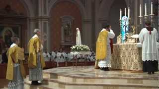 Solemn High Traditional Latin Mass Cathedral of the Blessed Sacrament Sacramento May 5 2012 HD [upl. by Ynitsed]