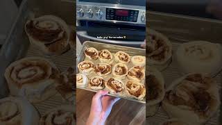 THE BEST AND EASIEST CINNAMON BUNS EVER vegan recipe noracookscom [upl. by Parrie]