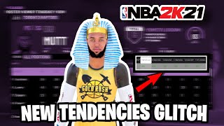 NEW TENDENCIES GLITCH FOR ANY BUILD IN NBA2K21 PS4XBOX NBA2K21 [upl. by Pomcroy]