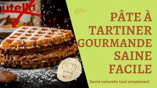 Pâte à tartiner  recette gourmande saine et rapide [upl. by Ahseinod]