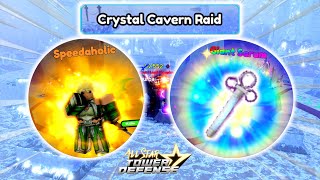 Crystal Cavern Raid  Solo Gameplay  Roblox All Star Tower Defense [upl. by Chaney]