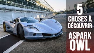 Aspark Owl 5 choses à savoir sur l’hypercar 100 électrique la plus rapide [upl. by Aisena833]