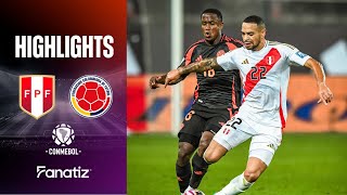 Perú 11 Colombia  Extended Game Highlights  World Cup Qualifiers 2026 [upl. by Stagg]